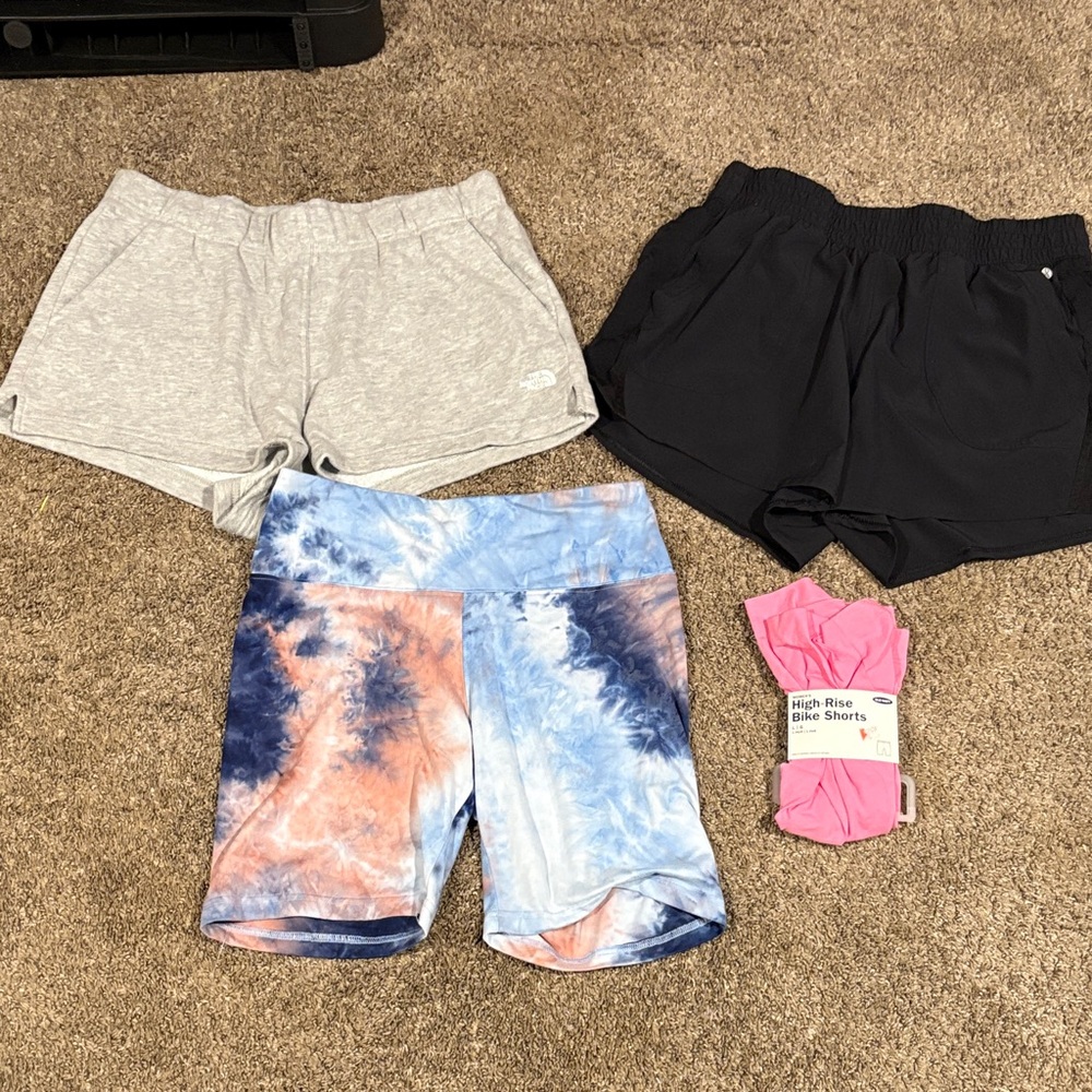Bundle- Karies size large shorts 
North Face, Old Navy etc…